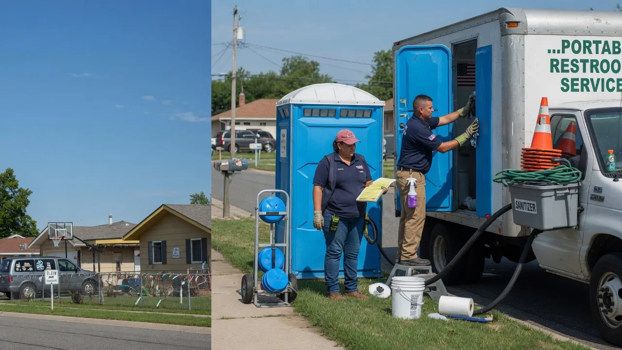 Portable Toilet Rental in Russellville, AR near me
